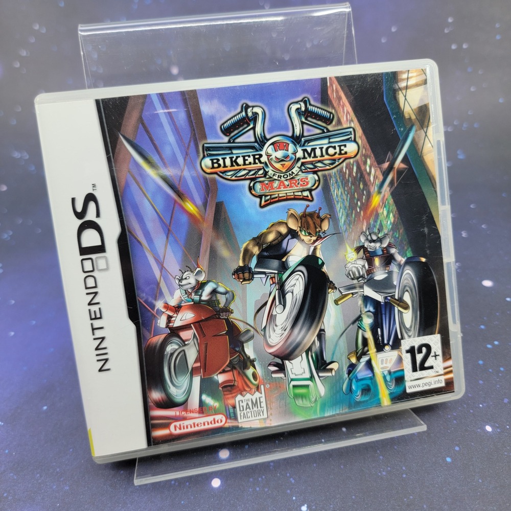 Biker Mice From Mars Nintendo DS Video Game PAL Complete CIB NTR-AVQP-UKV